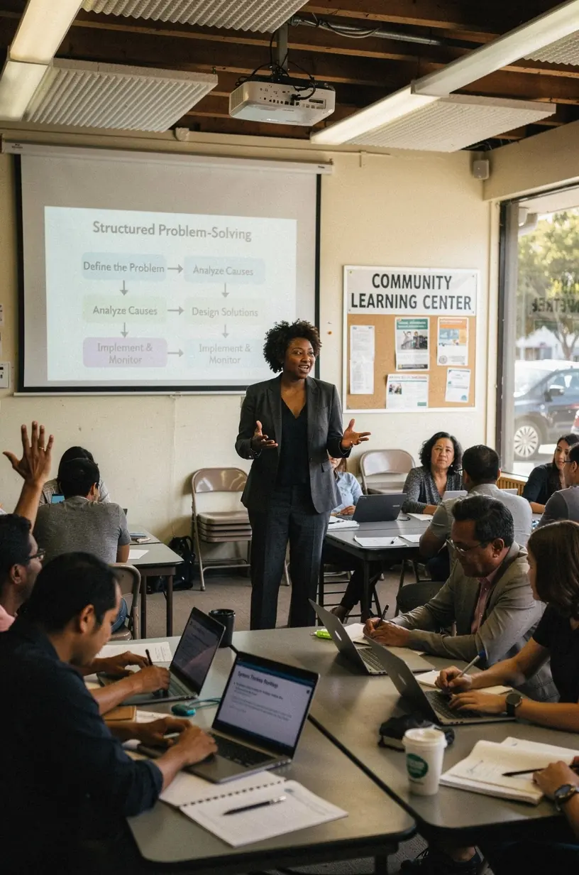 Illustration of mental models in problem solving.